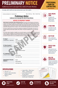 Preliminary Notice (Qty 25)