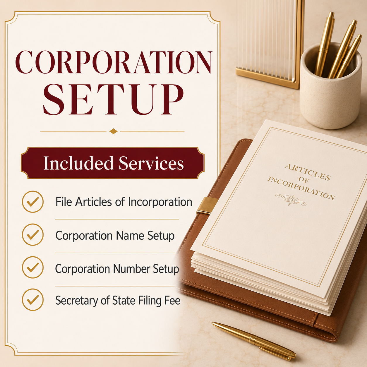 Economy Package - Corporation Set Up